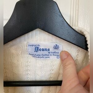 Vintage cream cardigan